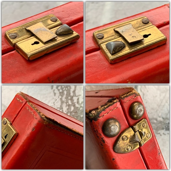 Imported English Topgrain Cowhide Travel Suitcase - Picture 2 of 8